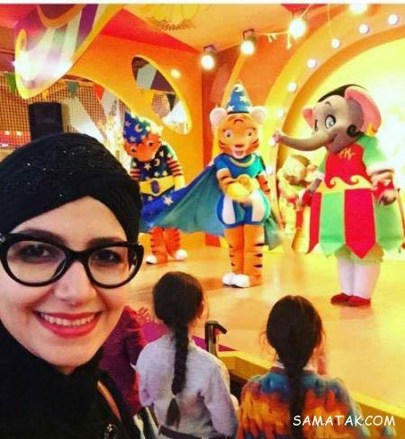 عکس های ملیکا زارعی در خارج از کشور