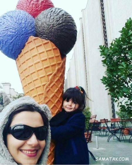 عکس های ملیکا زارعی در خارج از کشور
