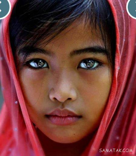 10 دختر با چشم های خمار زیبا و خیره کننده + تصاویر