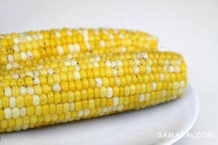 آموزش تصویری تهیه ذرت کره ای با فلفل