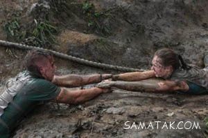 دختران و پسران روسی در مسابقه جذاب دو در گل و لای 8 1724764944 samatak com