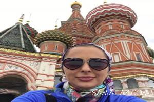 عکس های نفیسه روشن در مسکو 18 200355222 samatak com