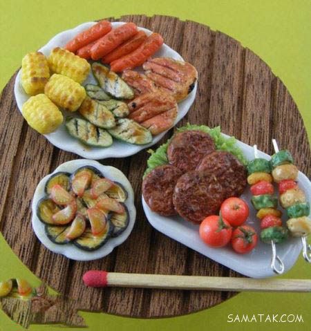 غذاها و خوراکی های مینیاتوری بسیار جالب