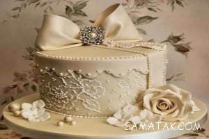 تزیین کیک های زیبا با ایده گرفتن از سبک معماری 19 2029073368 samatak com