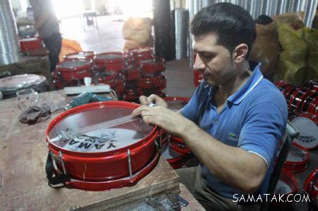 تصاویری از کارخانه طبل سازی بسیار بزرگ تصاویری از کارخانه طبل سازی بسیار بزرگ