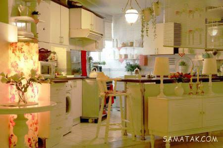 روش چیدن وسایل در آشپزخانه های کوچک روش چیدن وسایل در آشپزخانه های کوچک