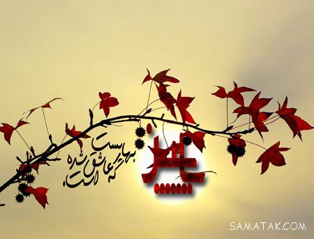 عکس پاییزی غمگین | عکس نوشته پاییزی غمگین