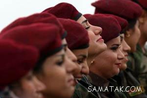 عکسهای پادگان دختران پیشمرگه کُرد 2 764678551 samatak com