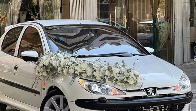 ماشین عروس ۲۰۶ 17