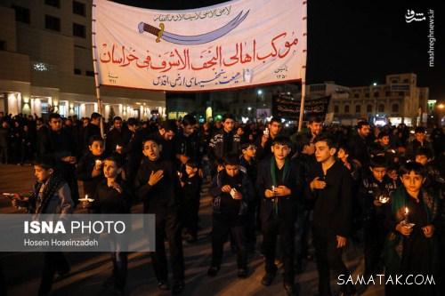 شام غریبان امام حسین در غروب روز عاشورا (عکس)