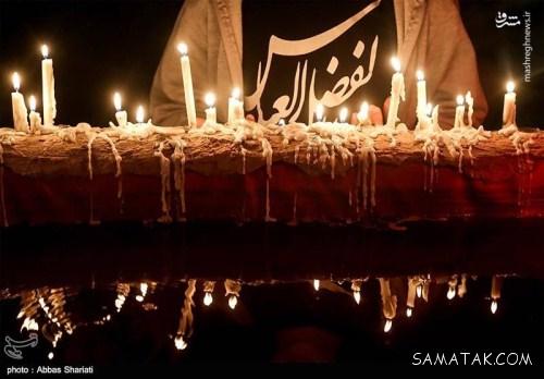 شام غریبان امام حسین در غروب روز عاشورا (عکس)