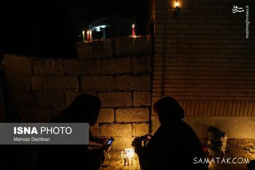 شام غریبان امام حسین در غروب روز عاشورا (عکس)