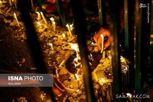 شام غریبان امام حسین در غروب روز عاشورا (عکس)