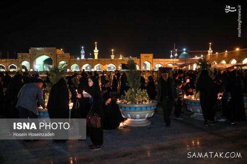 شام غریبان امام حسین در غروب روز عاشورا (عکس)