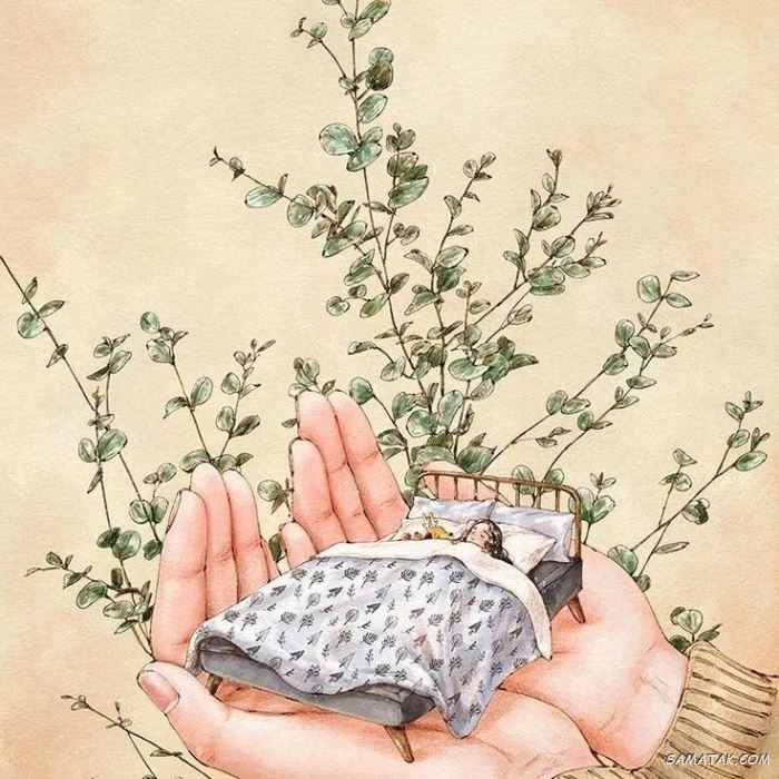 عکس نوشته شب بخیر عاشقانه و زیبا