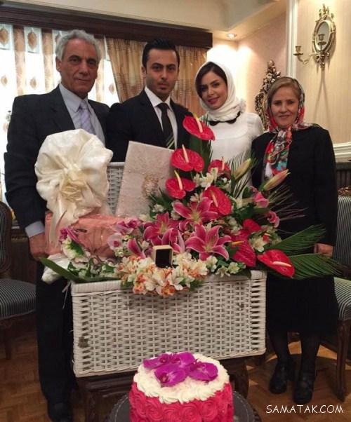 عکس های عروسی نجمه جودکی مجری خوش زبان