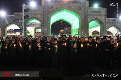 عکس هایی از شام غریبان شهادت امام رضا در حرم مطهر رضوی عکس هایی از شام غریبان شهادت امام رضا در حرم مطهر رضوی