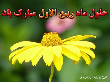 عکس نوشته تبریک حلول ماه ربیع الاول برای پروفایل عکس نوشته تبریک حلول ماه ربیع الاول برای پروفایل