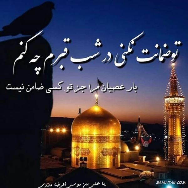 شعر غمگین شهادت امام رضا