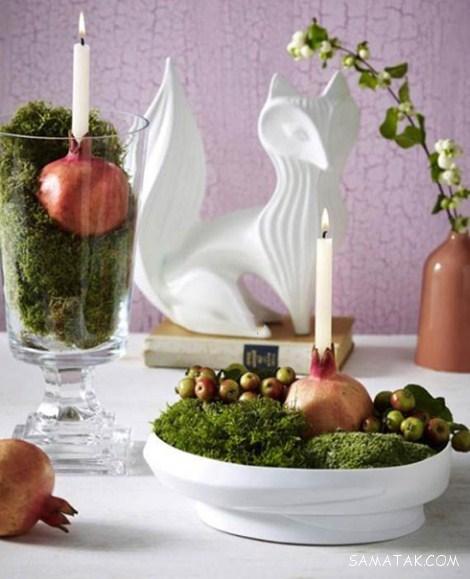 عکس جدیدترین مدل های تزیین انار درسته شب یلدا عکس جدیدترین مدل های تزیین انار درسته شب یلدا