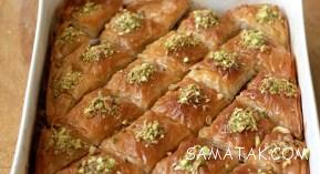 طرز پخت باقلوا ترکی + طرز درست کردن باقلوا استانبولی 43 1892463713 samatak com