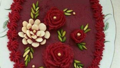 طرز درست کردن حلوای لبو + مواد اولیه حلوای لبو 40 1823207808 samatak com