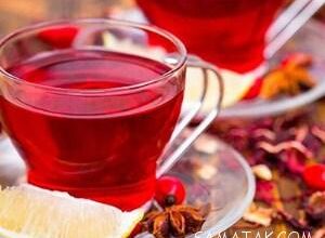 کاهش سریع وزن، چربی خون و فشار خون با چای گل بامیه 3 884205992 samatak com