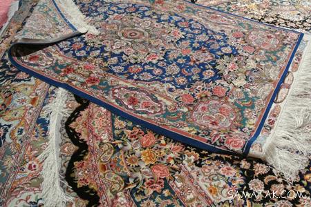 طرح های رایج و رنگ بندی فرش دستباف یزد طرح های رایج و رنگ بندی فرش دستباف یزد