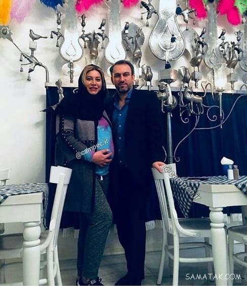 عکس فریبا نادری در ماه پنجم بارداری عکس فریبا نادری در ماه پنجم بارداری