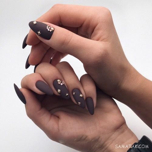 طرح ناخن برای پوست سبزه + رنگ لاک مناسب پوست سبزه طرح ناخن برای پوست سبزه + رنگ لاک مناسب پوست سبزه