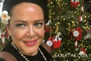 عکس های بهاره رهنما و شوهرش در شب سال نو میلادی 7 1655297711 samatak com