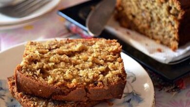طرز تهیه کیک گردویی دارچینی ترد و خوشمزه 25 998256100 samatak com