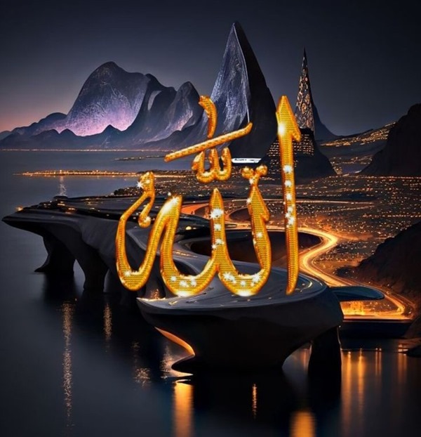 عکس الله در طبیعت