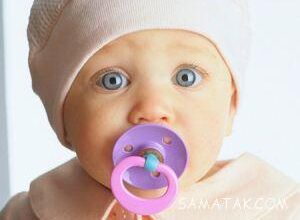 بهترین سن گرفتن پستانک از نوزاد و بچه شیرخوار 41 518780038 samatak com