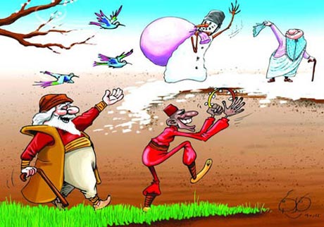 عکس های خنده دار خفن و بامزه برای عید نوروز عکس های خنده دار خفن و بامزه برای عید نوروز