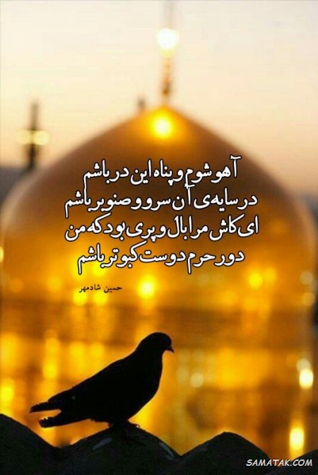 متن زیبا برای زائر مشهد + پیامک زیارت قبول و التماس دعا مشهد