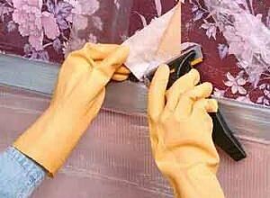 آموزش تصویری کندن کاغذ دیواری از روی دیوارهای مختلف 119 869469040 samatak com