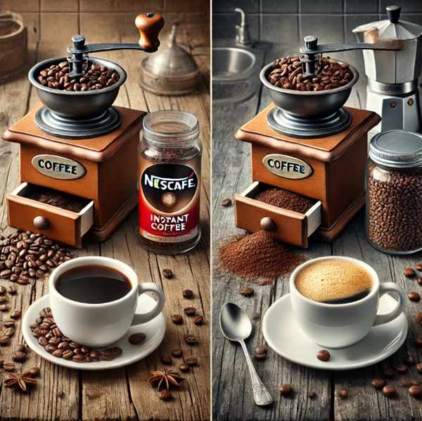 فرق قهوه و نسکافه و کاپوچینو