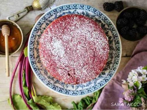 طرز تهیه کیک لبو در فر + نکاتی برای خوشمزه تر شدن کیک لبو 5 مواد اولیه کیک لبو