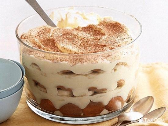 طرز تهیه تیرامیسو با پنیر ماسکارپونه