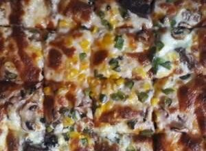 طرز تهیه پیتزا زبان گوساله و قارچ 3 1342425074 samatak com