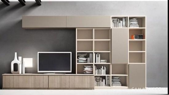 میز تلویزیون دیواری؛ مدل میز تلویزیون دیواری ساده و شیک