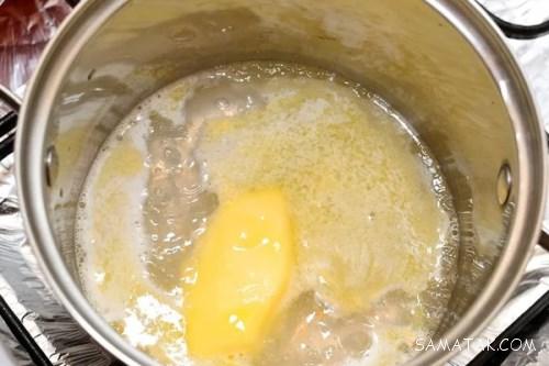 طرز تهیه نون خامه ای با تصویر طرز تهیه نون خامه ای با تصویر