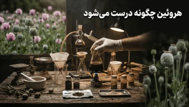 هروئین چگونه ساخته می شود + مواد تشکیل دهنده و شکل هروئین 16 هروئین چگونه ساخته می شود