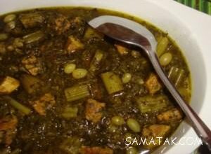 طرز درست کردن خورشت کرفس + مواد اولیه خورشت کرفس 6 1703660520 samatak com