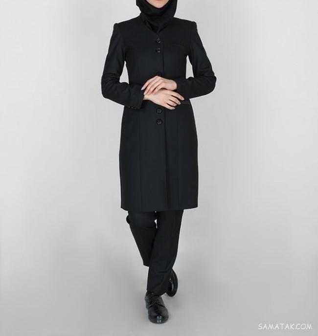 مانتو شلوار اداری رنگ قهوه ای - سرمه ای - مشکی - تیره و روشن مانتو شلوار اداری رنگ قهوه ای - سرمه ای - مشکی - تیره و روشن