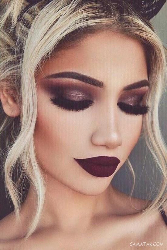 مدل آرایش صورت ملایم مجلسی