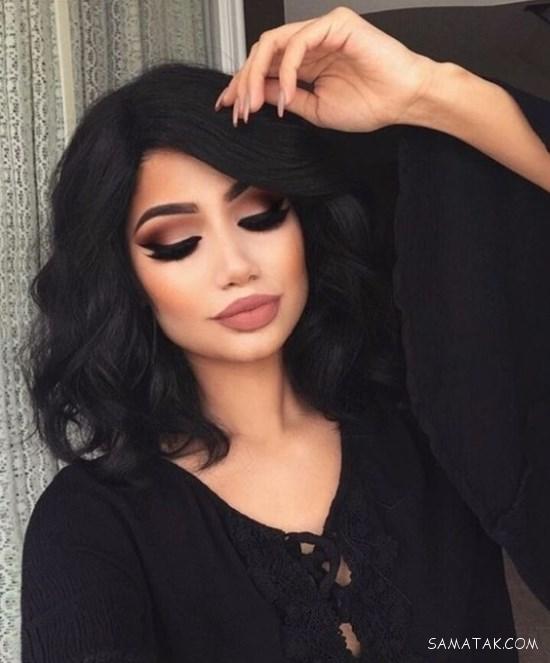 مدل آرایش صورت ملایم مجلسی