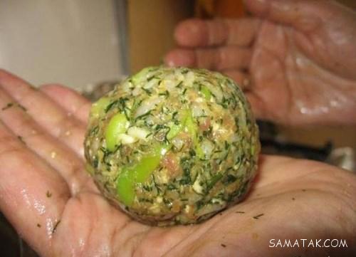 طرز تهیه کوفته برنجی با گوشت چرخ کرده غذای محلی اصفهانی طرز تهیه کوفته برنجی با گوشت چرخ کرده غذای محلی اصفهانی