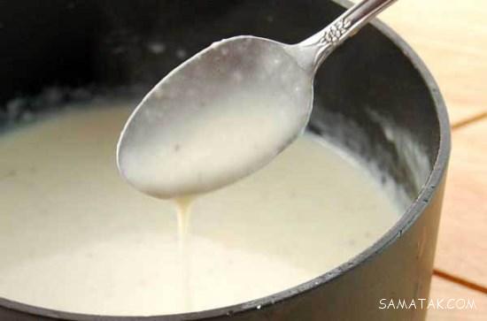 طرز تهیه سس سفید بیف استروگانف طرز تهیه سس سفید بیف استروگانف